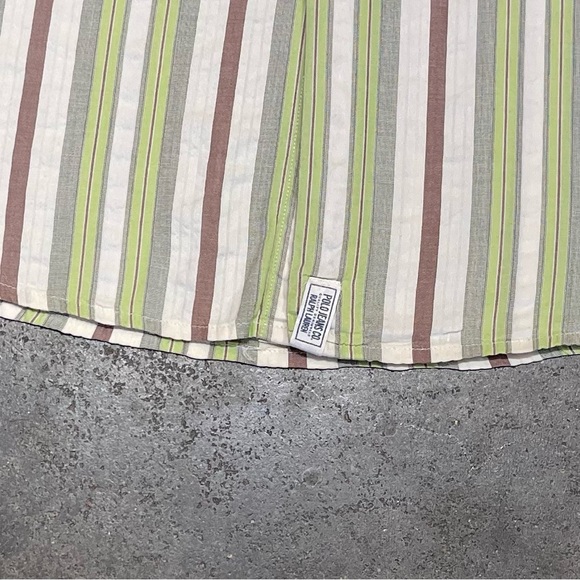 Vintage Polo Jeans Co Ralph Lauren Striped Button Shirt - Picture 4 of 8